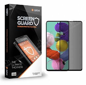 Dafoni Samsung Galaxy A54 Full Privacy Tempered Glass Premium Cam Ekran Koruyucu - 1