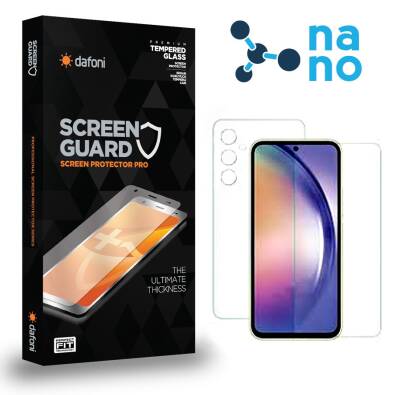 Dafoni Samsung Galaxy A54 Nano Premium Ön + Arka Ekran Koruyucu - 1