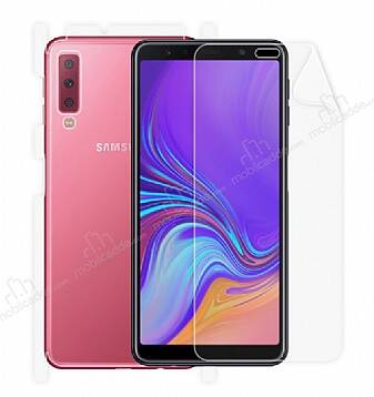 Dafoni Samsung Galaxy A7 2018 360 Mat Poliuretan Koruyucu Film Kaplama - 1