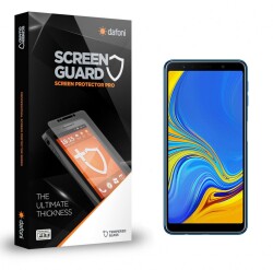 Dafoni Samsung Galaxy A7 2018 Tempered Glass Premium Cam Ekran Koruyucu - 1