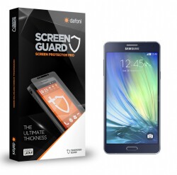 Dafoni Samsung Galaxy A7 Tempered Glass Premium Cam Ekran Koruyucu - 1