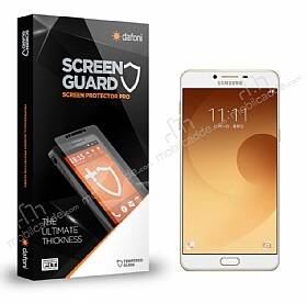 Dafoni Samsung Galaxy C9 Pro Tempered Glass Premium Cam Ekran Koruyucu - 1