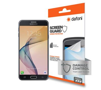 Dafoni Samsung Galaxy J7 Prime / J7 Prime 2 Darbe Emici Full Ekran Koruyucu Film - 1