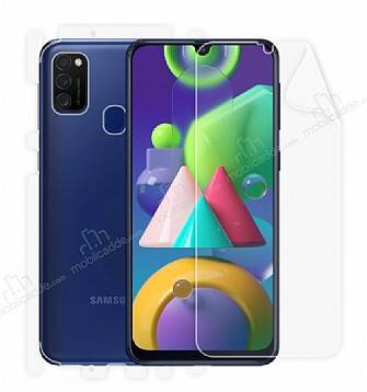 Dafoni Samsung Galaxy M21 360 Mat Poliuretan Koruyucu Film Kaplama - 1