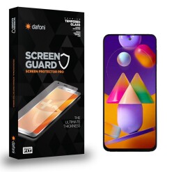 Dafoni Samsung Galaxy M31S Tempered Glass Premium Cam Ekran Koruyucu - 1