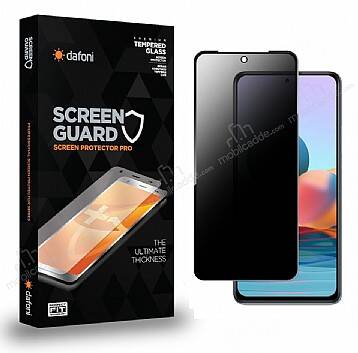 Dafoni Samsung Galaxy M52 5G Full Privacy Tempered Glass Premium Cam Ekran Koruyucu - 1