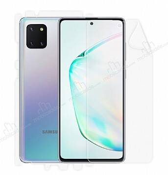 Dafoni Samsung Galaxy Note 10 Lite 360 Mat Poliuretan Koruyucu Film Kaplama - 1