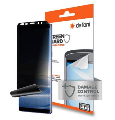 Dafoni Samsung Galaxy Note 10 Plus Privacy Curve Darbe Emici Ekran Koruyucu Film - 1