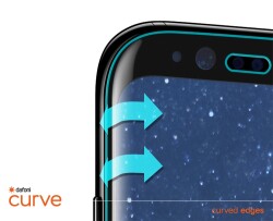 Dafoni Samsung Galaxy Note 8 Curve Darbe Emici Şeffaf Ön+Arka Ekran Koruyucu Film - 4