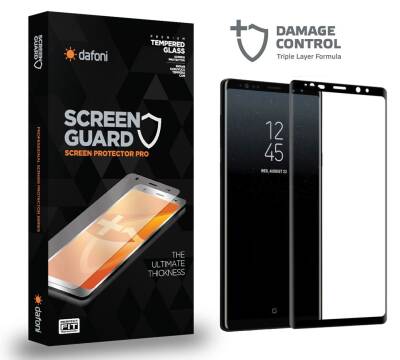 Dafoni Samsung Galaxy Note 9 Curve Darbe Emici Siyah Ekran Koruyucu Film - 1