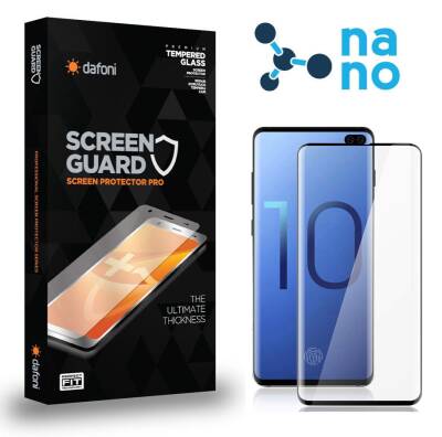 Dafoni Samsung Galaxy S10 Curve Nano Premium Siyah Ekran Koruyucu - 1