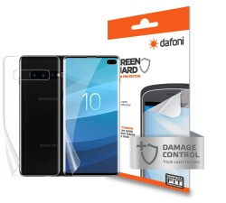 Dafoni Samsung Galaxy S10 Plus Ön + Arka Darbe Emici Curve Ekran Koruyucu Film - 1