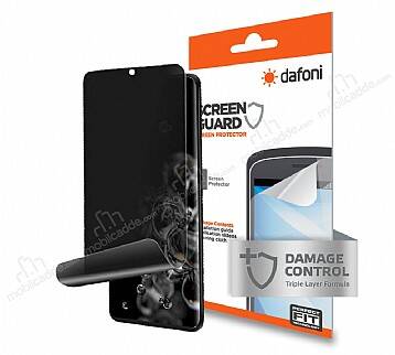 Dafoni Samsung Galaxy S20 Plus Privacy Curve Darbe Emici Ekran Koruyucu Film - 1