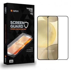 Dafoni Samsung Galaxy S24 Tempered Glass Premium Full Cam Ekran Koruyucu - 1