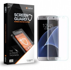 Dafoni Samsung Galaxy S7 Edge Tempered Glass Premium Şeffaf Curve Cam Ekran Koruyucu - 1