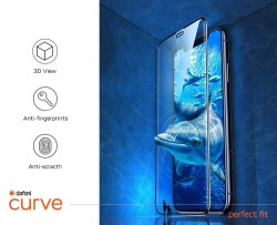 Dafoni Samsung Galaxy S8 Curve Darbe Emici Şeffaf Ön+Arka Ekran Koruyucu Film - 4