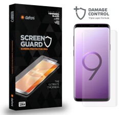 Dafoni Samsung Galaxy S9 Curve Darbe Emici Şeffaf Ön+Arka Ekran Koruyucu Film - 1