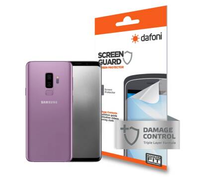 Dafoni Samsung Galaxy S9 Plus Ön + Arka Darbe Emici Curve Ekran Koruyucu Film - 1