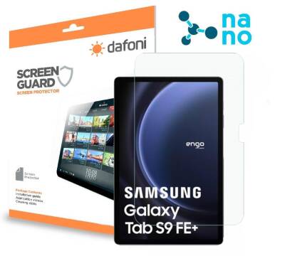 Dafoni Samsung Galaxy Tab S9 FE Plus Nano Premium Tablet Ekran Koruyucu - 1