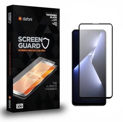 Dafoni Tecno Pova 5 Tempered Glass Premium Full Cam Ekran Koruyucu - 1