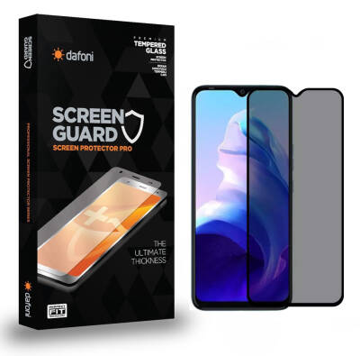 Dafoni Tecno Pova Neo Full Privacy Tempered Glass Premium Cam Ekran Koruyucu - 1