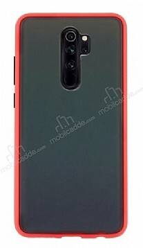 Dafoni Union Xiaomi Redmi Note 8 Pro Ultra Koruma Kırmızı Kılıf - 1