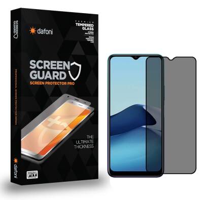 Dafoni vivo Y20 Full Privacy Tempered Glass Premium Cam Ekran Koruyucu - 1