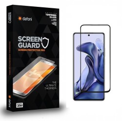 Dafoni Xiaomi 11T Pro Tempered Glass Premium Full Cam Ekran Koruyucu - 1