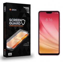 Dafoni Xiaomi Mi 8 Lite Tempered Glass Premium Cam Ekran Koruyucu - 1