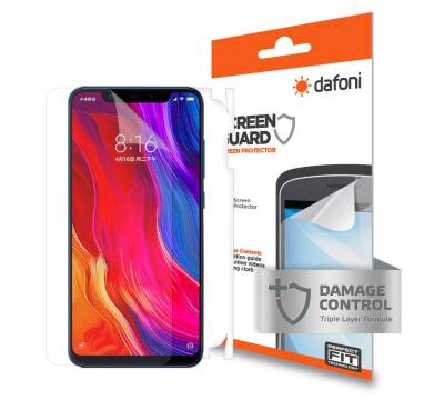 Dafoni Xiaomi Mi 8 SE Ön + Arka Darbe Emici Full Ekran Koruyucu Film - 1