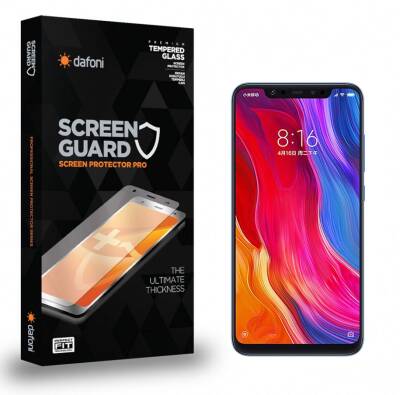 Dafoni Xiaomi Mi 8 Tempered Glass Premium Cam Ekran Koruyucu - 1