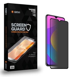 Dafoni Xiaomi Mi 9 Lite Privacy Tempered Glass Premium Cam Ekran Koruyucu - 1