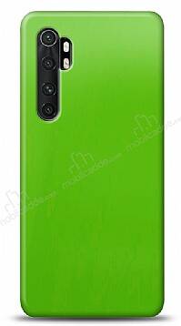 Dafoni Xiaomi Mi Note 10 Lite Metalik Parlak Görünümlü Yeşil Telefon Kaplama - 1