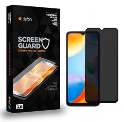 Dafoni Xiaomi Poco C40 Full Privacy Tempered Glass Premium Cam Ekran Koruyucu - 1