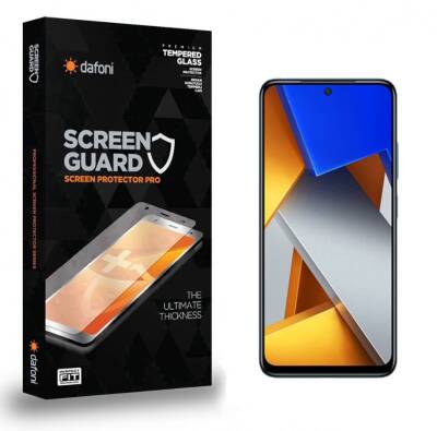 Dafoni Xiaomi Poco M4 Pro Tempered Glass Premium Cam Ekran Koruyucu - 1