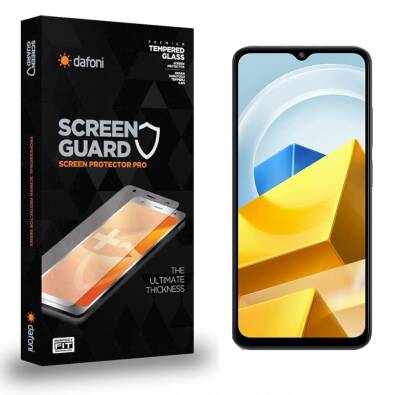 Dafoni Xiaomi Poco M5 Tempered Glass Premium Cam Ekran Koruyucu - 1