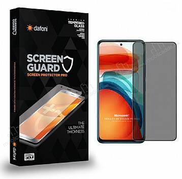 Dafoni Xiaomi Poco X3 GT Full Privacy Tempered Glass Premium Cam Ekran Koruyucu - 1