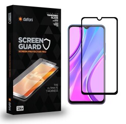 Dafoni Xiaomi Redmi 9C Tempered Glass Premium Full Cam Ekran Koruyucu - 1