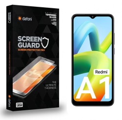 Dafoni Xiaomi Redmi A1 Tempered Glass Premium Cam Ekran Koruyucu - 1