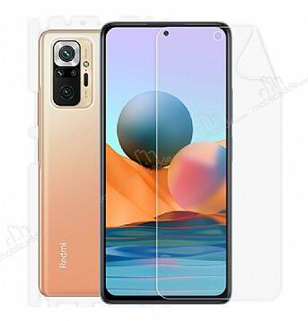 Dafoni Xiaomi Redmi Note 10 Pro 360 Mat Poliuretan Koruyucu Film Kaplama - 1