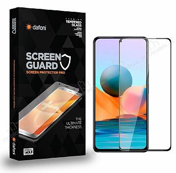 Dafoni Xiaomi Redmi Note 10 Pro Tempered Glass Premium Full Cam Ekran Koruyucu - 1