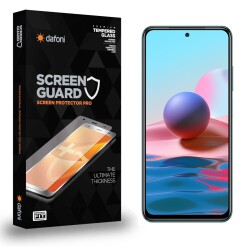 Dafoni Xiaomi Redmi Note 10 Tempered Glass Premium Cam Ekran Koruyucu - 1