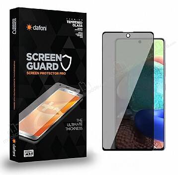 Dafoni Xiaomi Redmi Note 11E Full Privacy Tempered Glass Premium Cam Ekran Koruyucu - 1