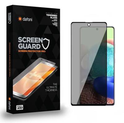 Dafoni Xiaomi Redmi Note 11E Full Privacy Tempered Glass Premium Cam Ekran Koruyucu - 1