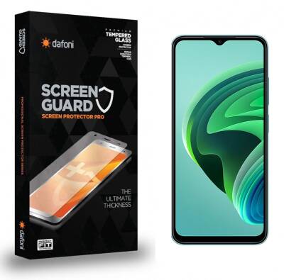 Dafoni Xiaomi Redmi Note 11E Tempered Glass Premium Cam Ekran Koruyucu - 1