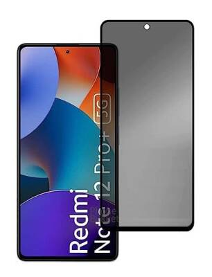 Dafoni Xiaomi Redmi Note 12 Pro 5G Full Privacy Tempered Glass Premium Cam Ekran Koruyucu - 2