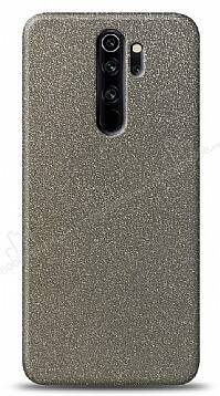 Dafoni Xiaomi Redmi Note 8 Pro Silver Parlak Simli Telefon Kaplama - 1