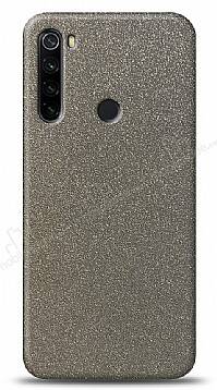 Dafoni Xiaomi Redmi Note 8 Silver Parlak Simli Telefon Kaplama - 1