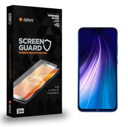 Dafoni Xiaomi Redmi Note 8 Tempered Glass Premium Cam Ekran Koruyucu - 1