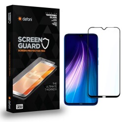 Dafoni Xiaomi Redmi Note 8T Tempered Glass Premium Full Cam Ekran Koruyucu - 1